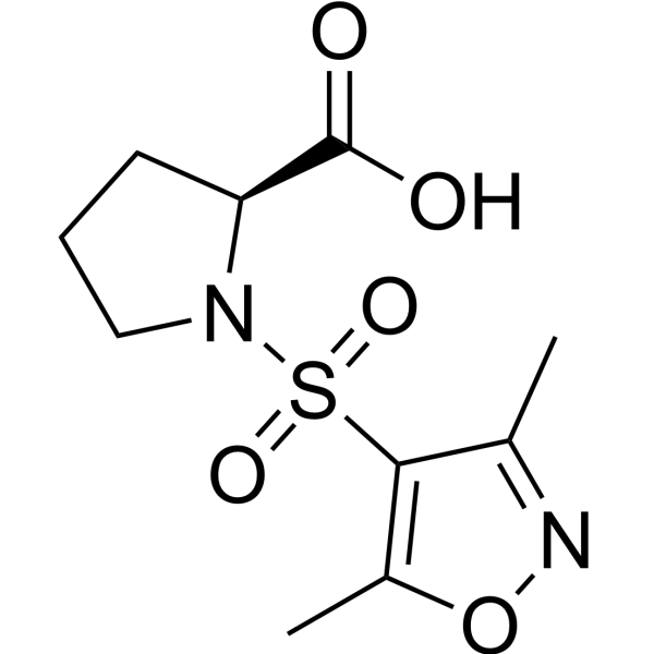 1-[(3,5-Dimethylisoxazol-4-yl)sulfonyl]proline 890169-54-7